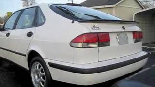 2000 Saab 93 20 Turbo Start Up Engine and Full Tour [upl. by Annia]