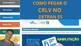 DETRAN ES COMO EMITIR O DOCUMENTO DE LICENCIAMENTO DO VEÍCULO [upl. by Akahc]