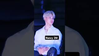 BTS reaction to Nancy Momoland 🥵🔥 hot status lovely song ♥️BTS X Nancy youtubeshortsvirals [upl. by Augustina]