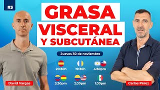 🔴 ¿CÓMO ELIMINAR la GRASA VISCERAL y SUBCUTÁNEA 🔥  IMPACTO de la GRASA en la salud  3 Live [upl. by Sieracki]