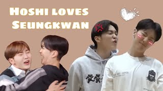 Hoshi loves Seungkwan boosoon moments seventeen [upl. by Peri]