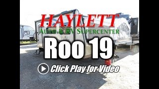 Sold 2018 Rockwood 19 Roo Hybrid Ultralite Forest River Travel Trailer [upl. by Sturges]