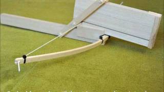 Awesome Chinese repeating crossbow my halfscale model in action [upl. by Allesiram]