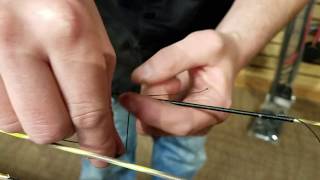 How to Change Your Bowstring Serving [upl. by Lobell]