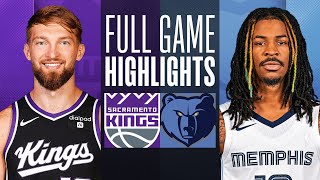 KINGS at GRIZZLIES  FULL GAME HIGHLIGHTS  December 31 2023 [upl. by Maher]