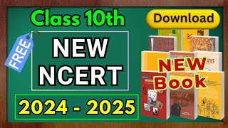 New Ncert Books 202425 Class 10 📕📒🧐 2025 Board Exam 💥 Updated  New Syllabus Rationalised  CBSE [upl. by Lucinda]