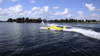 Régates de Valleyfield 2013 Boats of Grand Prix West leaving the dock for the Final [upl. by Frohne602]