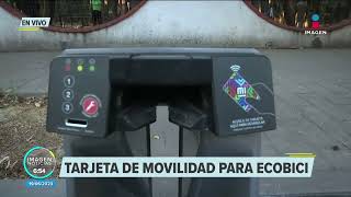 ¿Cómo usar la Tarjeta de Movilidad para Ecobici  Noticias con Francisco Zea [upl. by Ram379]