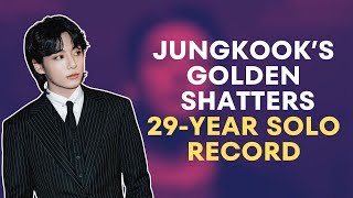 Jungkook’s Solo Debut GOLDEN Becomes BestSelling Korean Solo Album Breaks a 29YearOld Record [upl. by Anabahs]