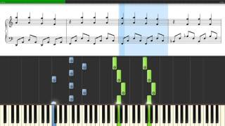 Gravity Falls  Opening ThemeWeirdmageddon Piano Tutorial [upl. by Vala313]