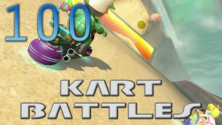 100 Kart Battles Mario Kart 8 Online w GaLm and the Derp Crew [upl. by Axia210]