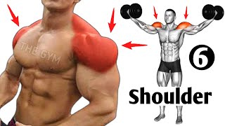 6 Bigger Shoulder Workout At Gym [upl. by Letha]