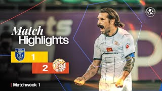 Match Highlights  Kerala Blasters FC 12 Punjab FC  MW 1  ISL 202425 [upl. by Neelrad]