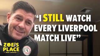 STEVEN GERRARD EXCLUSIVE quotI WATCH EVERY LIVERPOOL GAME LIVE FROM SAUDI ARABIAquot [upl. by Herrington]