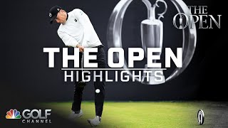 The Open Championship 2024 Highlights Early Final Round  Golf Channel [upl. by Alene]