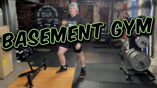 Basement Home Gym Tour 2021  Rogue Fitness Titan Fitness REP Fitness Sorinex ONNIT and more [upl. by Sopher33]