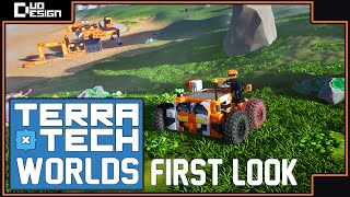 First Look at TerraTech Worlds 2 [upl. by Klarika348]