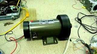 PWM Elektromotor 18kW 180V DC 10A [upl. by Aicat]