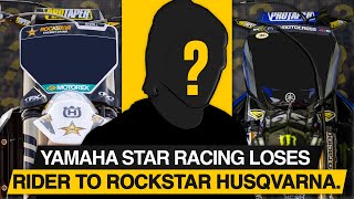 Yamaha Star Racing Loses a Rider to Rockstar Energy Husqvarna [upl. by Dino]