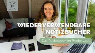 Produkttest Wie funktioniert das wiederverwendbare Notizbuch von Rocketbook [upl. by Rodl260]