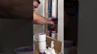 Repair Coupling on a 3” vent plumbingservice sparkies electrician trades coupling primer pvc [upl. by Michaeu953]