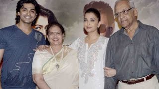 Aishwarya Rai Bachchan with Parents grace Jazbaa Premiere  Sachiin Joshi Sanjay Gupta [upl. by Hilleary]