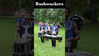 Bushwackers Drumline  DCA Finals Lot [upl. by Kentiga]