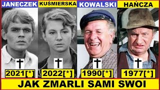 SAMI SWOI JAK ZMARLI AKTORZY CAŁA OBSADA [upl. by Aninaj954]