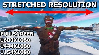 Fortnite Stretched Res 3 Minute Tutorial [upl. by Eelyrehc320]