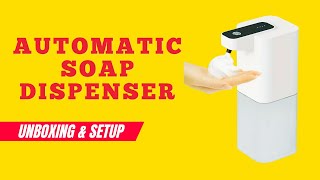 Automatic Soap Dispenser Unboxing And Setup I How to Use Automatic Soap Dispenser I Soap Dispenser I [upl. by Pooi]