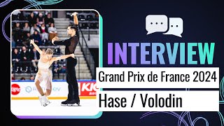 Striking Gold  HASE  VOLODIN GER  Pairs Winner  Grand Prix de France 2024  GPFigure [upl. by Htehpaj34]