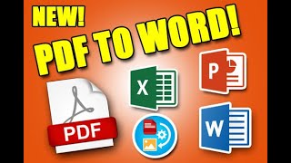 MABILISANG PAG CONVERT NG PDF TO WORD EXCEL POWERPOINT AT IBA PA SOBRANG DALING GAMITIN PANOORIN [upl. by Nakre]