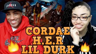 MY DAD REACTS TO Cordae  Chronicles feat HER and Lil Durk Official Music Video REACTION [upl. by Pavia]