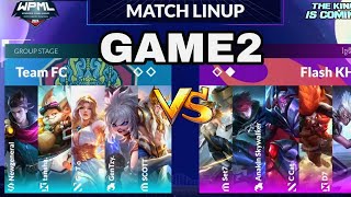 GAME2 FLASH KG VS TEAM FCWPML CAMBODIA [upl. by Itraa726]