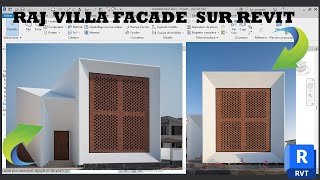 Façade Raj villa sur revit [upl. by Aicert]