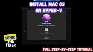 How to install macOS on Hyper V  Full Step by Step Tutorial [upl. by Margery]