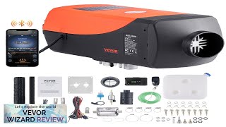 VEVOR Bluetooth App Control Diesel Air Heater 12V 8KW Diesel Heater Review [upl. by Eeleimaj499]