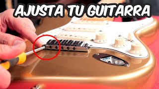 MISTERIO REVELADO Luthier explica cómo AJUSTAR tu guitarra para que SUENE y AFINE PERFECTA [upl. by Zerat803]