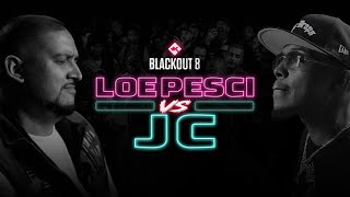 KOTD  JC vs LOE PESCI I RapBattle Full Battle Merry Christmas [upl. by Ahsyad903]