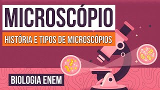 MICROSCÓPIO o que é história e tipos de microscópios  RESUMO DE BIOLOGIA ENEM Claudia Aguiar [upl. by Alleram]