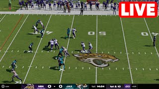 NFL LIVE🔴 Minnesota Vikings vs Jacksonville Jaguars  Week 10 Full Game  10th November 2024 NFL 25 [upl. by Reklaw]