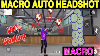 Macro Auto Headshot  Free Fire Macro New Settings  Swabi Gamers [upl. by Shir]