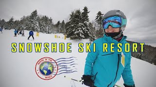 Snowshoe Mountain Ski Resort in West Virginia USA [upl. by Omland]