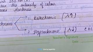 Auxochrome and Chromophore [upl. by Linker930]