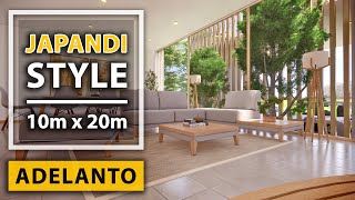 CASA JAPANDI STYLE en terreno de 10mx20m 🌟 ADELANTO [upl. by Alison]