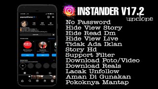 INSTANDER TERBARU 2023  INSTAGRAM INSTANDER TERBARU  INSTANDER V172 [upl. by Khalsa906]