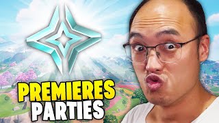 MES PREMIÈRES PARTIES CLASSÉ SUR FORTNITE CHAPITRE 6 je suis déjà Platine [upl. by Namron]