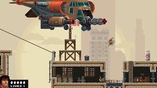 Broforce  Boss 3 No Damage [upl. by Anyalram191]