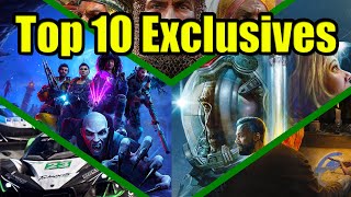 Top 10 Best Xbox Series X Exclusive Games to Play 2023 [upl. by Runstadler]