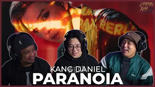 KANG DANIEL REACTION  PARANOIA MV [upl. by Ahsirahc]